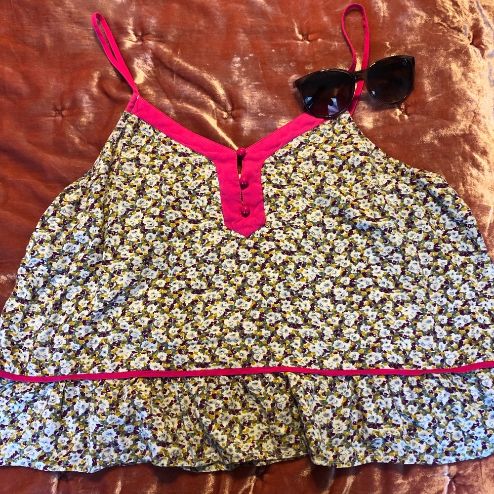 Cute spaghetti dressy top!